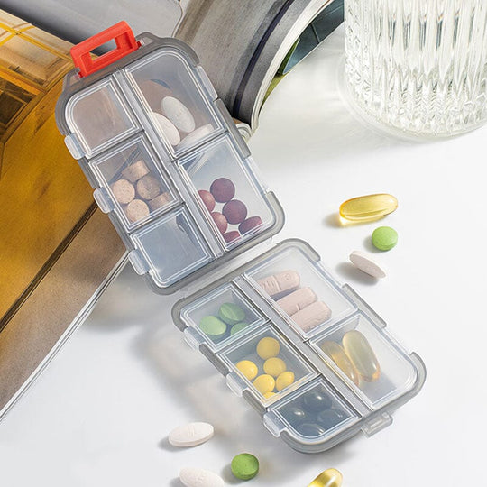 Voor medicijnhouder Mini Organizer - PillSafe handige en veilige oplossing.