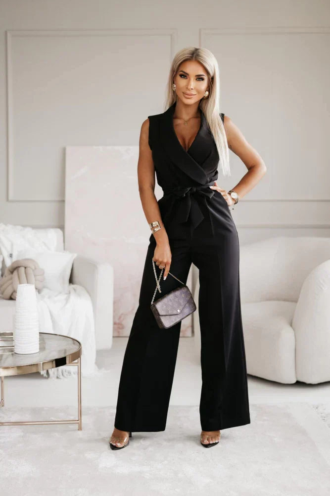 Chloe - Stijlvolle Jumpsuit Met Ceintuur