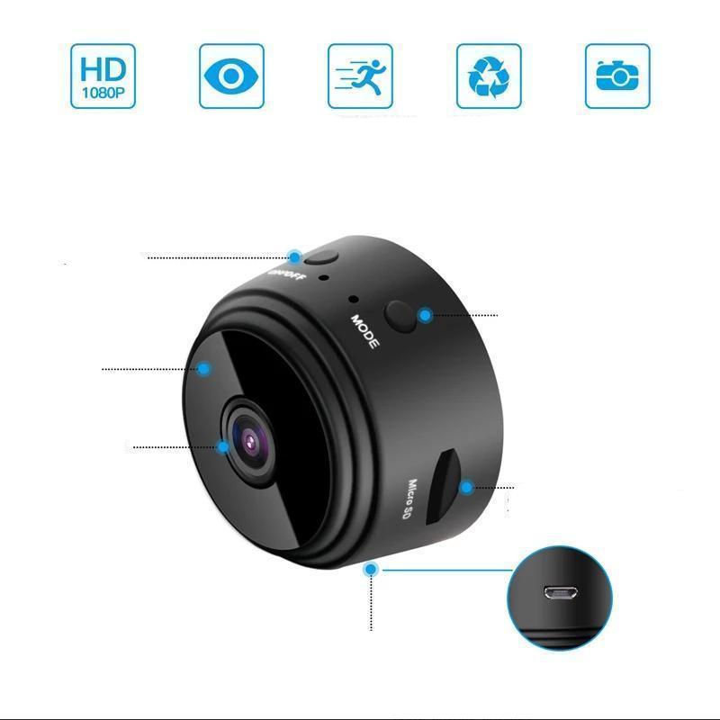 Wi-Fi Camera Slim Design Draadloze Beveiliging voor een efficiënte en moderne beveiligingsoplossing.
