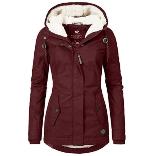 Elise | Winterjas met Verstelbare Taille