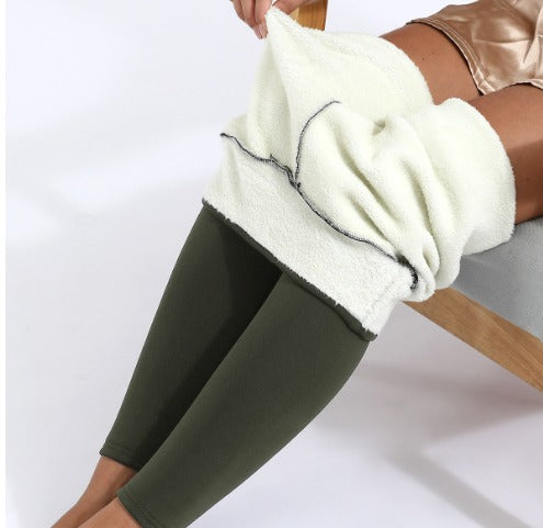 Emma comfortabele winter legging met een fleece binnenvoering die de warmte vasthoudt.
