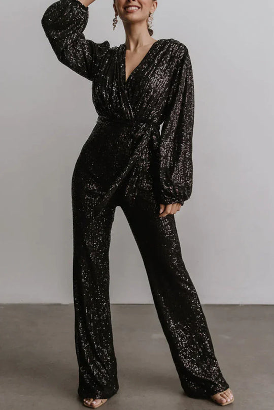 Isabella - Elegante Jumpsuit Met Ceintuur