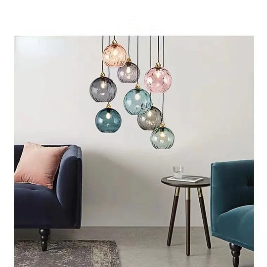 GlowSphere Moderne Hanglampen - Elegante en stijlvolle hanglampen met glazen bollen voor een verfijnde interieurverlichting.