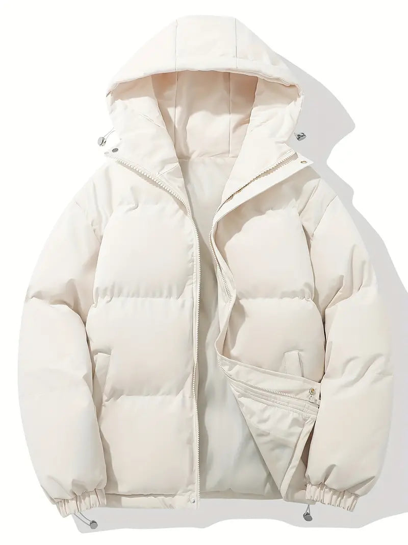 Lara Stijlvolle Dames Puffer met Rits - Een modieuze pufferjas voor dames, ideaal voor winterse dagen, met een comfortabele pasvorm en ritssluiting.