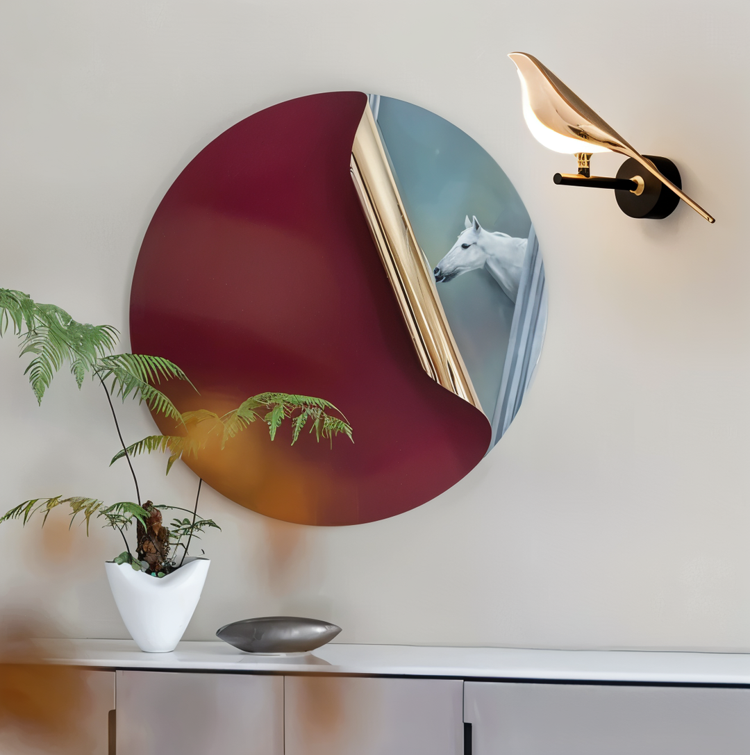 LumeBird wandlamp, stijlvol ontwerp met een vogelthema voor een unieke uitstraling in je ruimte.
