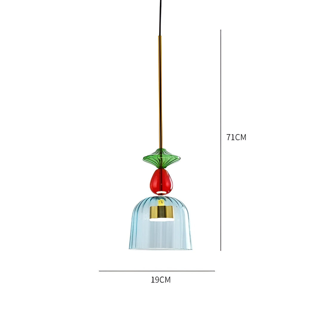 LichtLuxe kleurrijke LED hanglampen voor een eigentijdse en luxe uitstraling.