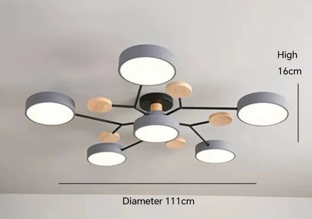 Daan Stijlvolle Sfeer LED Plafondlamp met een prachtig ontwerp en hoogwaardige LED-technologie.