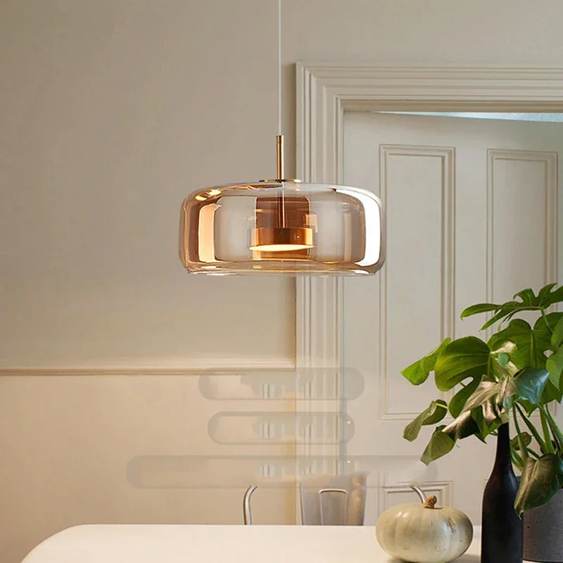 HaloGlow Minimalistische Hanglampen - Luxe verlichting die stijl en functionaliteit combineert in een minimalistisch design.