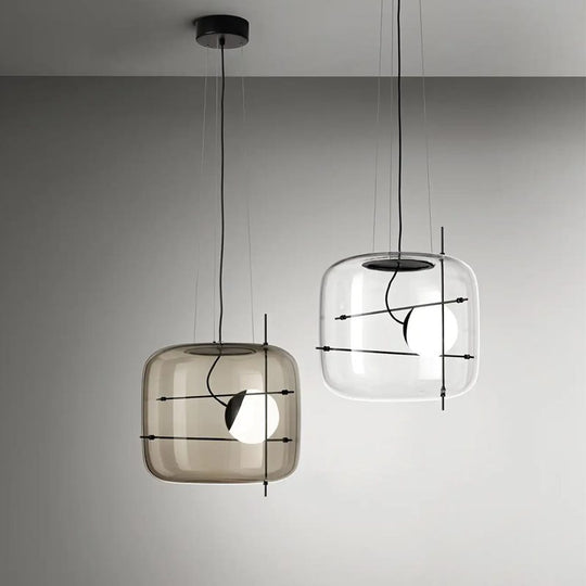 Oscar moderne glazen lamp die perfect past in moderne interieurs.
