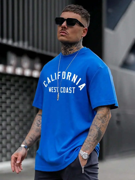 Daan - T-Shirt im California West Coast-Stil