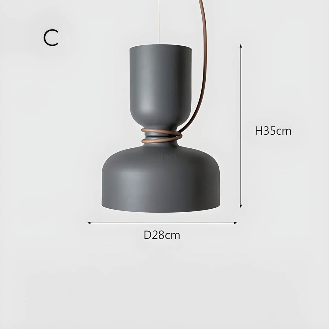 Orlee hanglamp met een geometrisch ontwerp, ideaal voor het toevoegen van een kunstzinnige flair aan je kamer.
