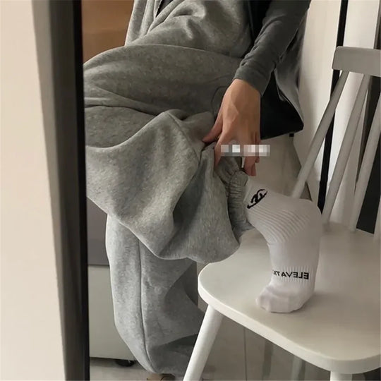 Freiburg | Dames Oversized Sweatpants | Grijs