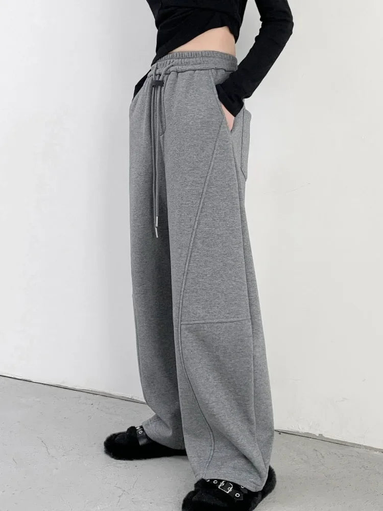 Hannover | Dames Oversized Sweatpants | Grijs