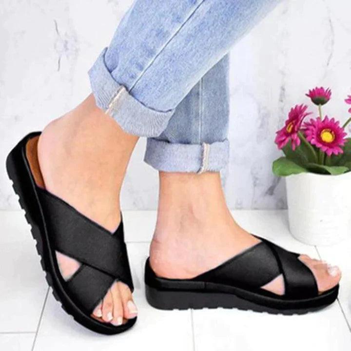 Noor - Stijlvolle instapsandalen voor dames